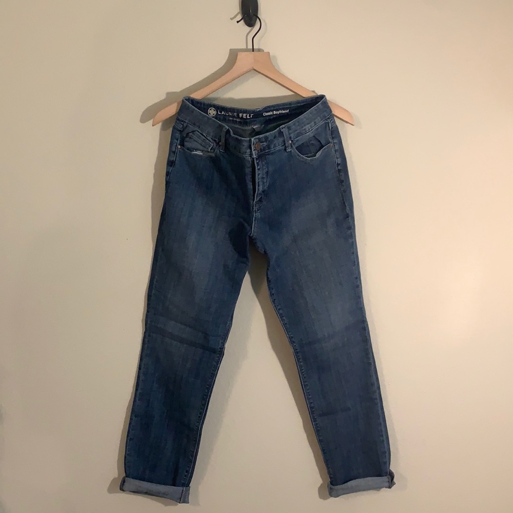 Laurie Felt boyfriend denim